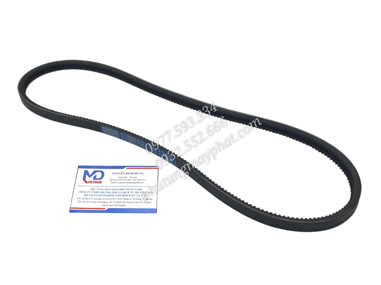 Dây curoa Doosan 65.96801-0204