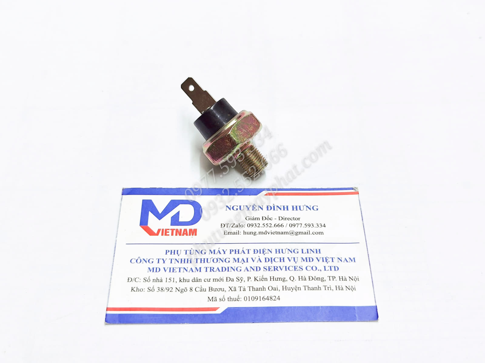 Bảo vệ áp suất dầu 1/8NPT đồng class=
