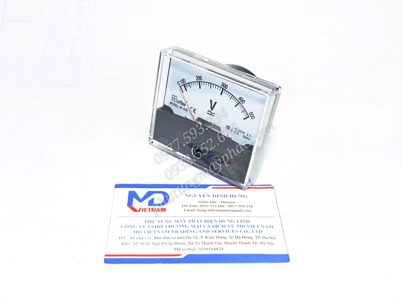 Đồng hồ hiển thị điện áp Sfim SF-670 500V