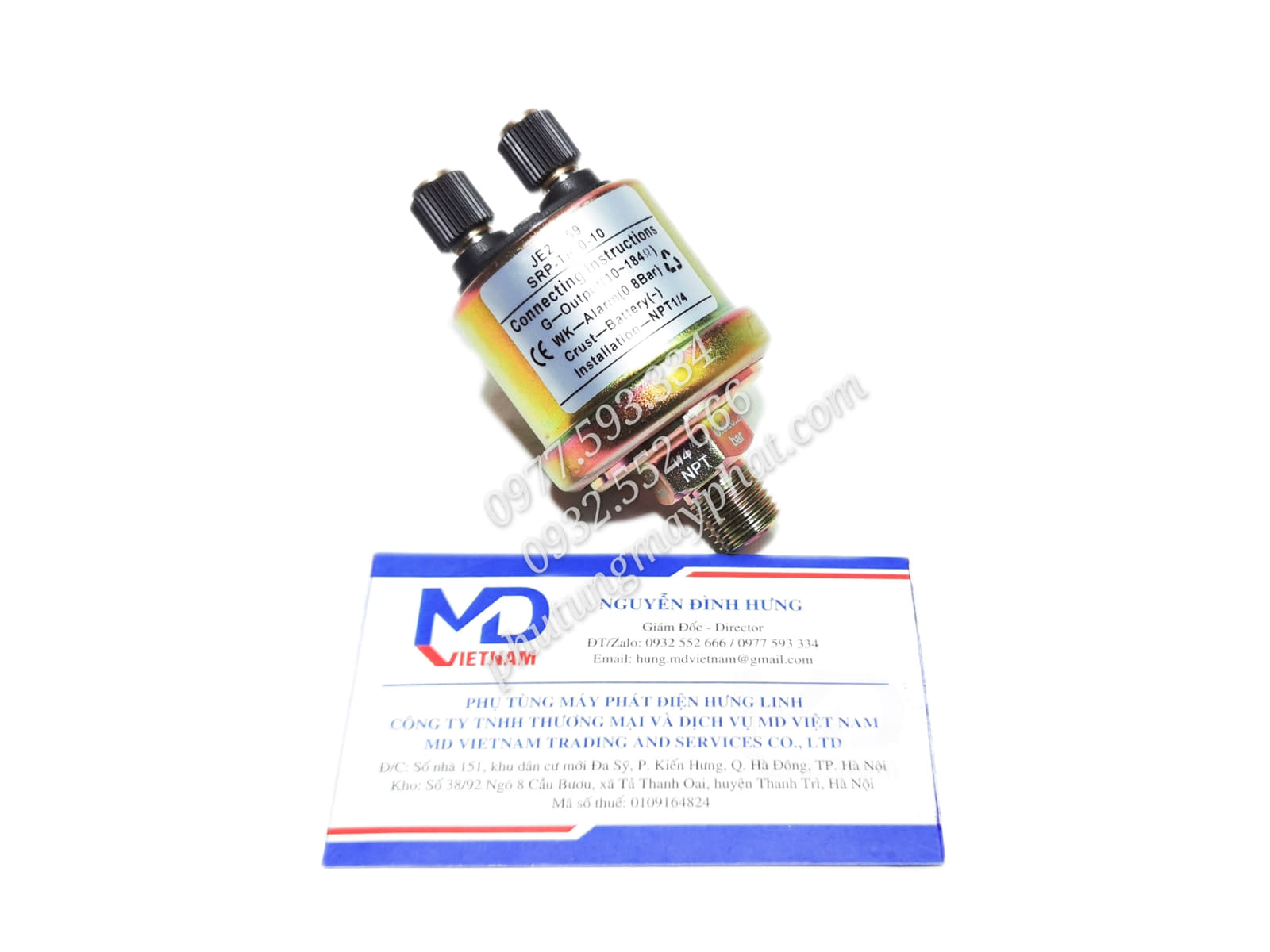  Cảm biến áp suất nhớt KUS JE21159 SRP-TR-0-10